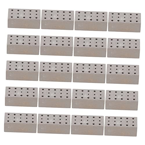Supvox 20 Stück Teiliges Miniatur Modellbausteine mit Löchern Realistische DIY Ziegelsteine für Puppenhaus Garten Sandtisch Vielseitige Landschafts deko und Freizeitgestaltung Supvox 20 Stück Teiliges Miniatur Modellbausteine mit Löchern Realistische DIY Ziegelsteine für Puppenhaus Garten Sandtisch Vielseitige Landschafts deko und Freizeitgestaltung von Supvox