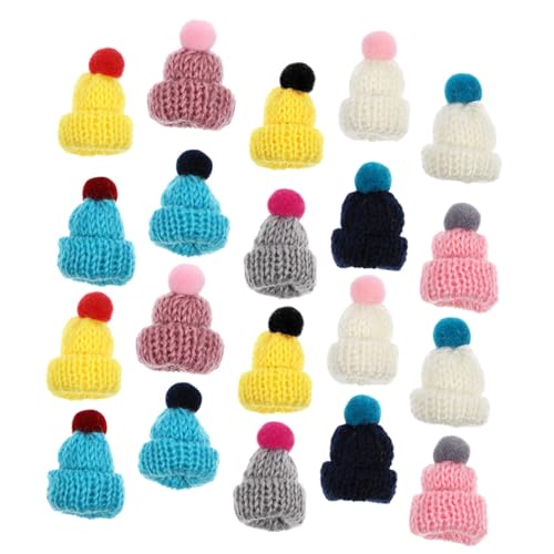 Supvox 20 Stück Teiliges Niedliche Mini Wollmützen Handgefertigte Kleine Strickmützen Vielseitige DIY Bastel Dekorationshüte Weiche Hautfreundliche Miniatur hauben für Zufällige Farbe Supvox 20 Stück Teiliges Niedliche Mini Wollmützen Handgefertigte Kleine Strickmützen Vielseitige DIY Bastel Dekorationshüte Weiche Hautfreundliche Miniatur hauben für Zufällige Farbe von Supvox