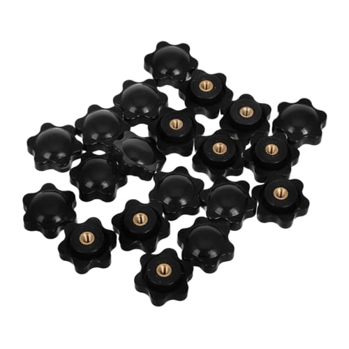 Supvox 20 Stück Teiliges Set Sternknöpfe mit Außengewinde Kunststoffgriffe mit Sechseckigem Kopf Praktische Klemmknöpfe für Blindloch Muttern Schnelle und Einfache Einstellung Vielseitig Supvox 20 Stück Teiliges Set Sternknöpfe mit Außengewinde Kunststoffgriffe mit Sechseckigem Kopf Praktische Klemmknöpfe für Blindloch Muttern Schnelle und Einfache Einstellung Vielseitig von Supvox