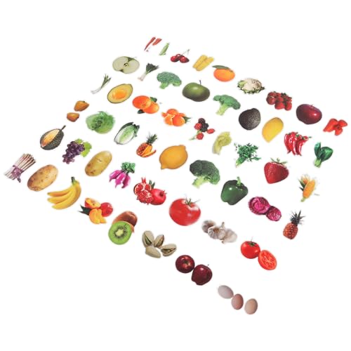 Supvox 200 Stück Obst und Gemüse Sticker wasserdichte Lernaufkleber mit Realistischen Motiven Vielseitig für Garten Schule Laptop Trinkflasche Belohnung und Basteln Supvox 200 Stück Obst und Gemüse Sticker wasserdichte Lernaufkleber mit Realistischen Motiven Vielseitig für Garten Schule Laptop Trinkflasche Belohnung und Basteln von Supvox