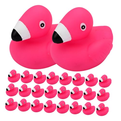 Supvox 24 Stück Teiliges Wasserspielzeug Flamingo Badespaß Bunte Cartoon Badetierchen für Junge Mädchen und Kleinkinder Weiche Quiekende Badeente für Dusche und Badewanne Supvox 24 Stück Teiliges Wasserspielzeug Flamingo Badespaß Bunte Cartoon Badetierchen für Junge Mädchen und Kleinkinder Weiche Quiekende Badeente für Dusche und Badewanne von Supvox