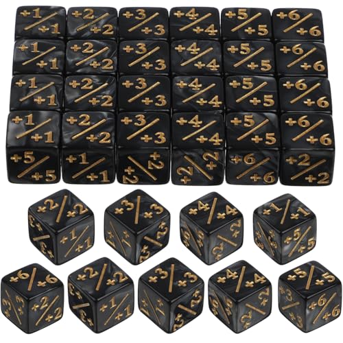 Supvox Acryl Würfelzähler 24 Stück für Kinder Spielmarkenwürfel Kartenspiel Zubehör Dekorative Würfel Mathe Spielzeug Supvox Acryl Würfelzähler 24 Stück für Kinder Spielmarkenwürfel Kartenspiel Zubehör Dekorative Würfel Mathe Spielzeug von Supvox
