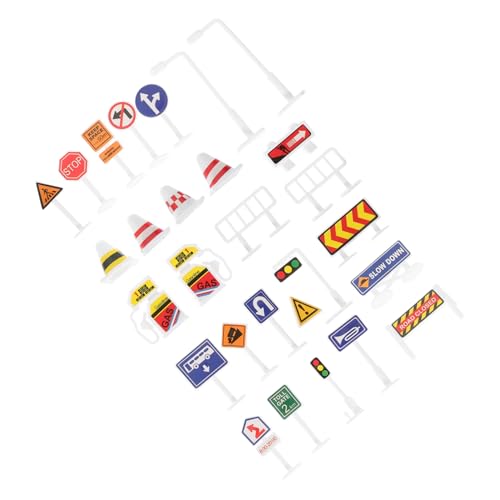 Supvox 28 Stück Teiliges Straßenschilder Set für Robustem Kunststoff Wetterfestes Verkehrszeichen Modellspielzeug zur Verkehrserziehung Kompakt und Langlebig für Vorschule und Lernspiele Supvox 28 Stück Teiliges Straßenschilder Set für Robustem Kunststoff Wetterfestes Verkehrszeichen Modellspielzeug zur Verkehrserziehung Kompakt und Langlebig für Vorschule und Lernspiele von Supvox