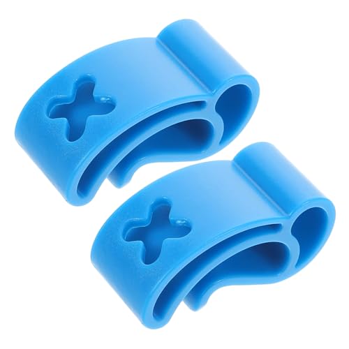 Supvox 2st -Clip Garnbänder Strahlungserkennungskarte Wandmontiertes Korkbrett Adapter Für Wasserhahnrohre Elektrischer Warmwasserhahn-Adapter Uv-lampen-erkennungskarte Blue Abs von Supvox