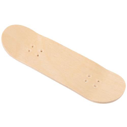 Supvox 2st Finger-Skateboard-Deck Professionelle Griffbretter Mini-Skateboards Für Die Finger Selbstgemachte Skateboards Stressabbauendes Neuheit Fingerspielzeug Hölzern von Supvox