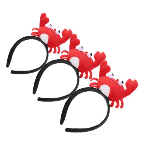 Supvox 3 Stück Krabben haarreif Plüsch Sanft Leicht Lustiges Kostüm Haarband für Mädchen Kreative Meeresfrüchte deko für Party Cosplay Fotoshootings Supvox 3 Stück Krabben haarreif Plüsch Sanft Leicht Lustiges Kostüm Haarband für Mädchen Kreative Meeresfrüchte deko für Party Cosplay Fotoshootings von Supvox