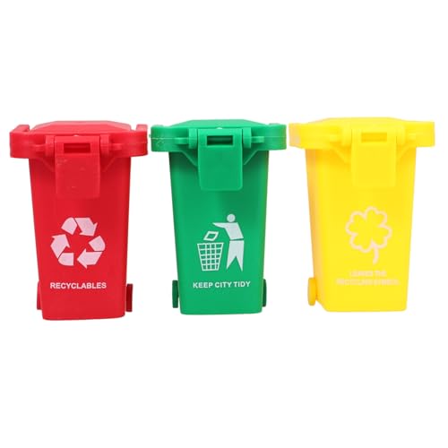 Supvox 3stücke Mini Mülltrennung Spielzeug Für Junge Mädchen Teiliges Aus Bunten Miniatur-abfallbehältern Für Vorschule Lernspielzeug Zur des Recyclings Abfalltrennung Supvox 3stücke Mini Mülltrennung Spielzeug Für Junge Mädchen Teiliges Aus Bunten Miniatur-abfallbehältern Für Vorschule Lernspielzeug Zur des Recyclings Abfalltrennung von Supvox