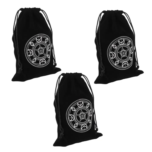 Supvox 3 Stück Tarot Aufbewahrungsbeutel aus Hochwertigem mit Kordelzug Leichter Karten Organizer Schützende Tarot Karten Tasche für Kartenleger und Kartenspiele Kompakt und Einfach zu Supvox 3 Stück Tarot Aufbewahrungsbeutel aus Hochwertigem mit Kordelzug Leichter Karten Organizer Schützende Tarot Karten Tasche für Kartenleger und Kartenspiele Kompakt und Einfach zu von Supvox