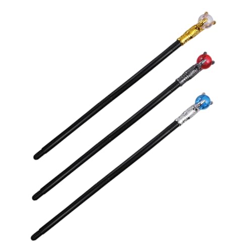 Supvox 3 Stück Teiliges Cosplay Stab aus Kunststoff Leichter Dekorativer Zauberstab mit Elegantem Design Einfach zu Zerlegen Verstauen für Halloween Fasching und Partyaccessoires Supvox 3 Stück Teiliges Cosplay Stab aus Kunststoff Leichter Dekorativer Zauberstab mit Elegantem Design Einfach zu Zerlegen Verstauen für Halloween Fasching und Partyaccessoires von Supvox