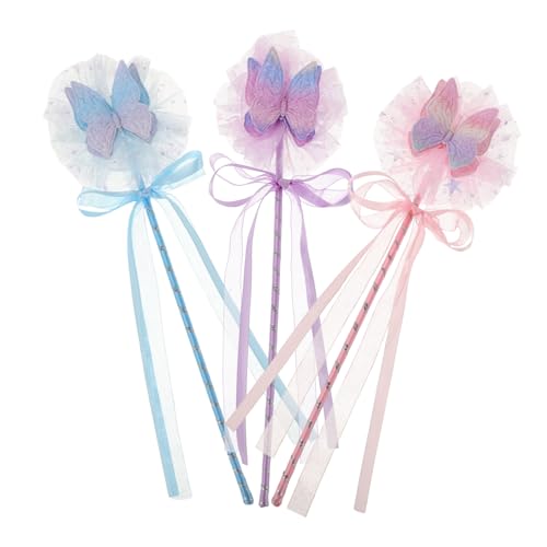 Supvox 3 Stück Teiliges Feen Zauberstab für Zauberhaftes Design Himmelblau Kinderfreundlich Einfach zu Bedienen für Kostümpartys und Fantasievolles Supvox 3 Stück Teiliges Feen Zauberstab für Zauberhaftes Design Himmelblau Kinderfreundlich Einfach zu Bedienen für Kostümpartys und Fantasievolles von Supvox