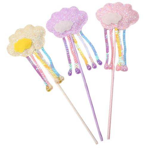 Supvox 3 Stück Teiliges Feenstab Mädchen mit Wolken Tasseldekor Kinderfreundlich Hautverträglich Robust als Partyzubehör und Geburtstagsgastgeschenk Farbenfrohe Kostüm Requisite Supvox 3 Stück Teiliges Feenstab Mädchen mit Wolken Tasseldekor Kinderfreundlich Hautverträglich Robust als Partyzubehör und Geburtstagsgastgeschenk Farbenfrohe Kostüm Requisite von Supvox
