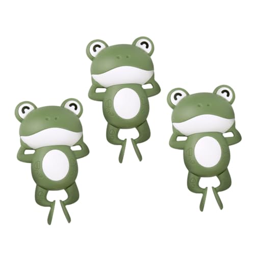 Supvox 3 Stück Teiliges Froschform mit Aufziehfunktion Sicheres Wasserspielzeug für Kleinkinder Glatte Kanten für Badewanne und Interaktives Spiel Supvox 3 Stück Teiliges Froschform mit Aufziehfunktion Sicheres Wasserspielzeug für Kleinkinder Glatte Kanten für Badewanne und Interaktives Spiel von Supvox