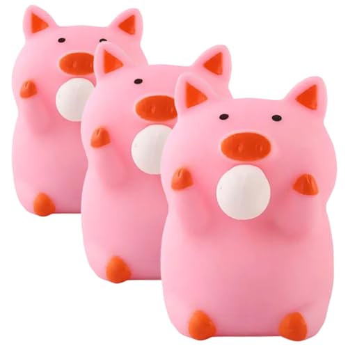 Supvox 3 Stück Teiliges Niedliche Schweinchen Stressspielzeug aus Langlebigem TPR und Dehnbar Langsamer Rückprall Sensorisches Squeeze Erwachsene und Partygeschenk Supvox 3 Stück Teiliges Niedliche Schweinchen Stressspielzeug aus Langlebigem TPR und Dehnbar Langsamer Rückprall Sensorisches Squeeze Erwachsene und Partygeschenk von Supvox