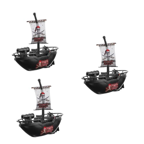 Supvox 3 Stück Teiliges Piratenschiff Bade Spielzeugset aus Kunststoff Wasserdichtes Lustiges Badespielzeug für Kleinkinder Schwimmende Modellboote für Badewanne Pool Strand und Supvox 3 Stück Teiliges Piratenschiff Bade Spielzeugset aus Kunststoff Wasserdichtes Lustiges Badespielzeug für Kleinkinder Schwimmende Modellboote für Badewanne Pool Strand und von Supvox