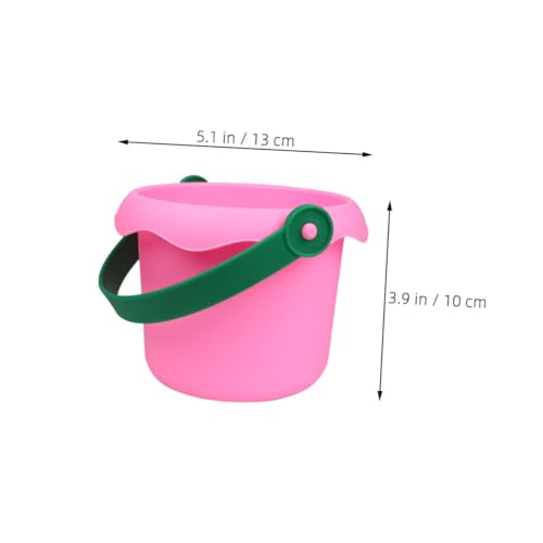 Supvox 3 Stück Teiliges Sandspieleimer Robustem Kunststoff Leichte Bunte Strandkübel mit Griffen Vielseitig Einsetzbar für Outdoor Strand und Sandburgenbau Praktisches Sommerspielzeug Supvox 3 Stück Teiliges Sandspieleimer Robustem Kunststoff Leichte Bunte Strandkübel mit Griffen Vielseitig Einsetzbar für Outdoor Strand und Sandburgenbau Praktisches Sommerspielzeug von Supvox