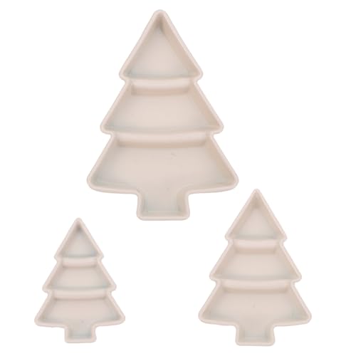 Supvox 3-teiliger Puppenhausteller: Miniatur-Dessertteller mit Weihnachtsbaummotiv – Puppen-Tabletts, kleines Geschirr zum Rollenspiel – Miniatur-Puppenhaus-Küchenzubehör Supvox 3-teiliger Puppenhausteller: Miniatur-Dessertteller mit Weihnachtsbaummotiv – Puppen-Tabletts, kleines Geschirr zum Rollenspiel – Miniatur-Puppenhaus-Küchenzubehör von Supvox