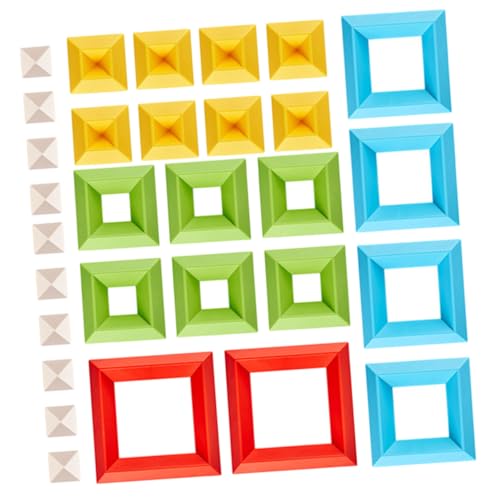 Supvox 30 Stück Teiliges Bunte Bausteine für Ab Jahre Pädagogisches Steckspielzeug aus Robustem Fördert Formenverständnis Feinmotorik und Kreatives Bauen Lernspielzeug für Kleinkinder Supvox 30 Stück Teiliges Bunte Bausteine für Ab Jahre Pädagogisches Steckspielzeug aus Robustem Fördert Formenverständnis Feinmotorik und Kreatives Bauen Lernspielzeug für Kleinkinder von Supvox