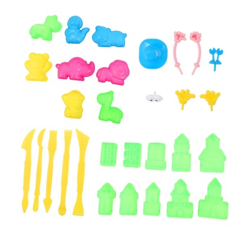 Supvox 30 Stück Teiliges Sandform spielzeugset für Buntes Strandspielzeug mit Schloss Tier Werkzeugformen Leicht Tragbar Fördert Kreativität Vorstellungskraft und Soziale Fähigkeiten Supvox 30 Stück Teiliges Sandform spielzeugset für Buntes Strandspielzeug mit Schloss Tier Werkzeugformen Leicht Tragbar Fördert Kreativität Vorstellungskraft und Soziale Fähigkeiten von Supvox