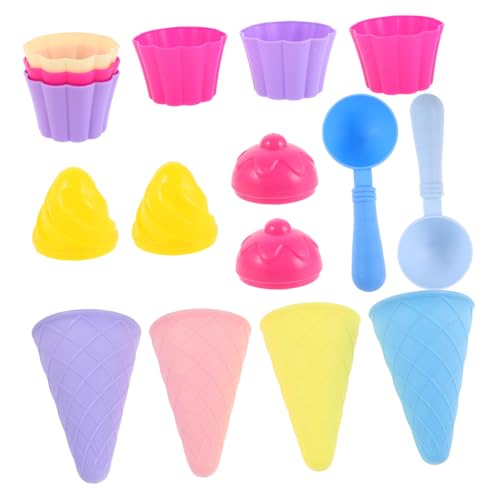Supvox 3Er-Set EIS Sandkinder Eisformen Sand-Eistüten Sandschaufel- Kegelschaufelspielzeug Schaufelkegelspielzeug Sandschaufel und Kegelspielzeug Plastik Supvox 3Er-Set EIS Sandkinder Eisformen Sand-Eistüten Sandschaufel- Kegelschaufelspielzeug Schaufelkegelspielzeug Sandschaufel und Kegelspielzeug Plastik von Supvox