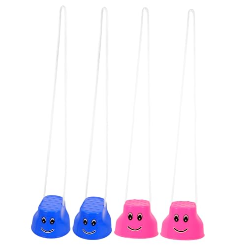 Supvox 4 Stück Kinder Stelzen Spielzeug für Balance Training Robuste Spielzeuge für Draußen Kindergarten Spielplatz Fördert Gleichgewicht Konzentration Soziale Fähigkeiten Supvox 4 Stück Kinder Stelzen Spielzeug für Balance Training Robuste Spielzeuge für Draußen Kindergarten Spielplatz Fördert Gleichgewicht Konzentration Soziale Fähigkeiten von Supvox