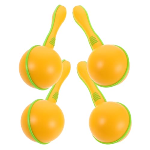 Supvox 4 Stück Maracas Für Schlaginstrument Maracas Ei Shaker Für Aus Kunststoff Shaker Hand Percussion Rasseln Gelb Supvox 4 Stück Maracas Für Schlaginstrument Maracas Ei Shaker Für Aus Kunststoff Shaker Hand Percussion Rasseln Gelb von Supvox