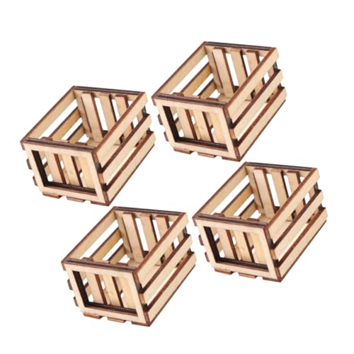 Supvox 4 Stück Mikrospeicherboxen für Puppenhaus Mini Obstkörbe Kleine Aufbewahrungskisten für Märchengärten Kreative Spielzeuge für Fantasievolles Supvox 4 Stück Mikrospeicherboxen für Puppenhaus Mini Obstkörbe Kleine Aufbewahrungskisten für Märchengärten Kreative Spielzeuge für Fantasievolles von Supvox