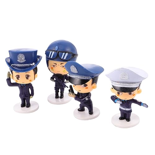 Supvox 4 Stück Polizeifiguren Cake Topper Bunte Cartoon Spielfiguren für Party Kuchen Dekoration Jungen Mädchen Geburtstagsdeko Wiederverwendbar Supvox 4 Stück Polizeifiguren Cake Topper Bunte Cartoon Spielfiguren für Party Kuchen Dekoration Jungen Mädchen Geburtstagsdeko Wiederverwendbar von Supvox