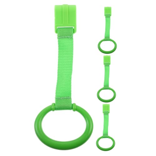 Supvox 4 Stück Pull Up Ringe für Laufstall und Kinderbett Ergonomische Griffe zur Steh Gehunterstützung Sicherer Halt mit Clips Vielseitig für Kleinkinder Fördert Motorische Entwicklung Supvox 4 Stück Pull Up Ringe für Laufstall und Kinderbett Ergonomische Griffe zur Steh Gehunterstützung Sicherer Halt mit Clips Vielseitig für Kleinkinder Fördert Motorische Entwicklung von Supvox