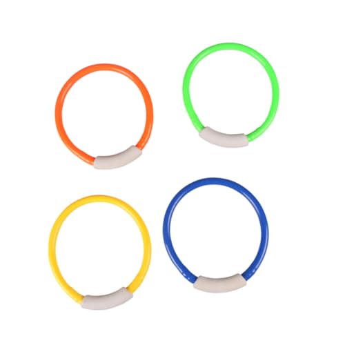 Supvox 4 Stück Teiliges Buntes Tauchring Wasserspielzeug Schwimmtraining Unterwasser Poolspielzeug Sicher Langlebig Farbenfroh für Anfänger Tauchringe Spaß Supvox 4 Stück Teiliges Buntes Tauchring Wasserspielzeug Schwimmtraining Unterwasser Poolspielzeug Sicher Langlebig Farbenfroh für Anfänger Tauchringe Spaß von Supvox
