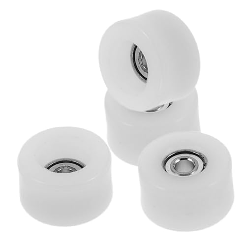 Supvox 4 Stück Teiliges Finger Skateboard Räder mit Hochgeschwindigkeits kugellagern Stabile und Flexible Mini Skateboard Ersatzräder für Präzise Tricks und Gleichmäßiges Cremeweiß Supvox 4 Stück Teiliges Finger Skateboard Räder mit Hochgeschwindigkeits kugellagern Stabile und Flexible Mini Skateboard Ersatzräder für Präzise Tricks und Gleichmäßiges Cremeweiß von Supvox