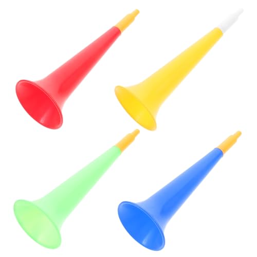 Supvox 4 Stück Teiliges Fußball Horn Trompeten für Sportveranstaltungen Party Lärmmacher Kunststoff zum Anfeuern Feiern Supvox 4 Stück Teiliges Fußball Horn Trompeten für Sportveranstaltungen Party Lärmmacher Kunststoff zum Anfeuern Feiern von Supvox