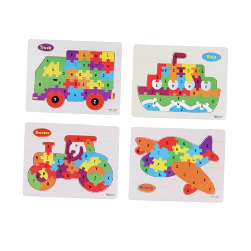 Supvox 4 Stück Teiliges Holz Alphabet Puzzle Buntes Mechanisches Muster Buchstaben Lernspielzeug für Kleinkinder und Vorschulkinder Pädagogisches Steckpuzzle Kreativität und Gedächtnis Supvox 4 Stück Teiliges Holz Alphabet Puzzle Buntes Mechanisches Muster Buchstaben Lernspielzeug für Kleinkinder und Vorschulkinder Pädagogisches Steckpuzzle Kreativität und Gedächtnis von Supvox