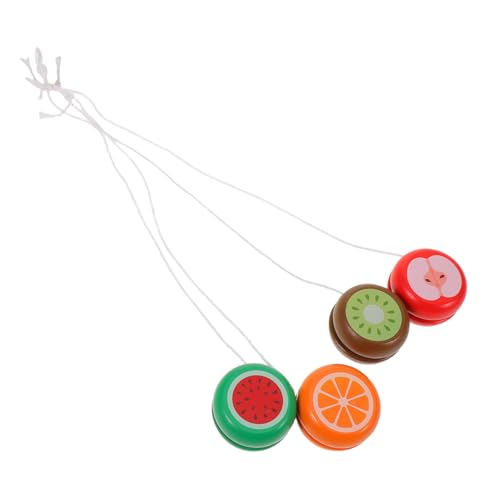 Supvox 4 Stück Teiliges Holz-yoyo Niedliche Cartoon-Motive Robustes Lernspielzeug Geschicklichkeit und Hand-Auge-koordination als Klassenzimmer Karnevalspreis Supvox 4 Stück Teiliges Holz-yoyo Niedliche Cartoon-Motive Robustes Lernspielzeug Geschicklichkeit und Hand-Auge-koordination als Klassenzimmer Karnevalspreis von Supvox