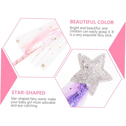 Supvox 4 Stück Teiliges Leicht und Handlich Sternförmige Zauberstäbe für Mädchen Ab Jahren für Halloween Geburtstagsfeiern Kostümspiele und Bühnenauftritte Supvox 4 Stück Teiliges Leicht und Handlich Sternförmige Zauberstäbe für Mädchen Ab Jahren für Halloween Geburtstagsfeiern Kostümspiele und Bühnenauftritte von Supvox