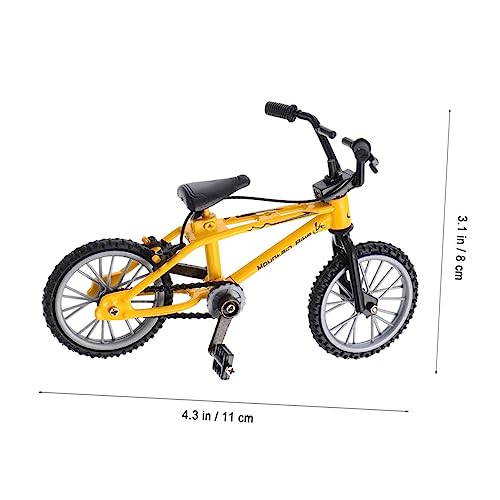 Supvox 4 Stück Teiliges Mini Finger Bike Miniatur Retro Zweirad in Gelb Blau Schwarz Orange Finger Fahrrad Modell Flexibilitätstraining und Dekoration Supvox 4 Stück Teiliges Mini Finger Bike Miniatur Retro Zweirad in Gelb Blau Schwarz Orange Finger Fahrrad Modell Flexibilitätstraining und Dekoration von Supvox