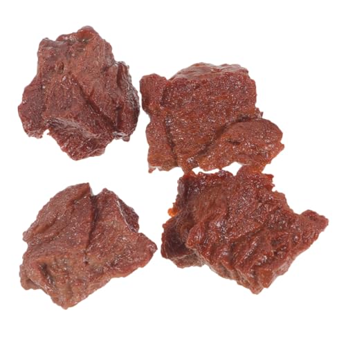 Supvox 4 Stück Teiliges Realistisch Aussehender Steak attrappen Künstliches Rindfleisch Modell Lebensmittelecht für Küchen Restaurantdekoration als Foto Filmrequisite Langlebig und Supvox 4 Stück Teiliges Realistisch Aussehender Steak attrappen Künstliches Rindfleisch Modell Lebensmittelecht für Küchen Restaurantdekoration als Foto Filmrequisite Langlebig und von Supvox