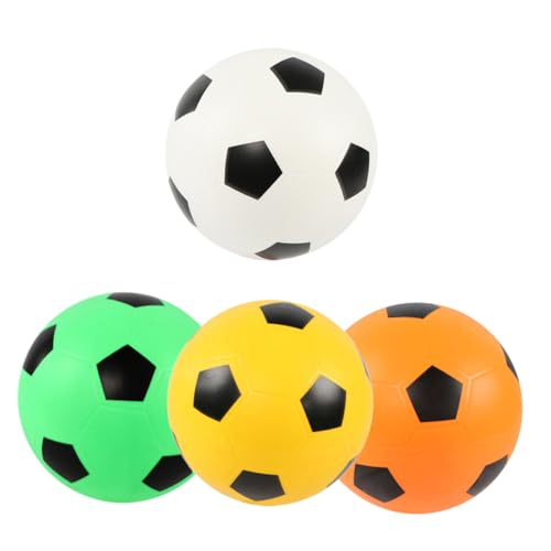 Supvox 4 Stück Teiliges Soft Foam Fußball Leichter Elastischer Kinderfußball für Drinnen und Draußen Geeignet Buntes für Mädchen und Jungen Fördert Balance und Teamwork Supvox 4 Stück Teiliges Soft Foam Fußball Leichter Elastischer Kinderfußball für Drinnen und Draußen Geeignet Buntes für Mädchen und Jungen Fördert Balance und Teamwork von Supvox