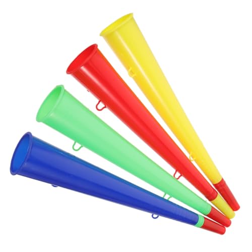 Supvox 4 Stück Teiliges Stadion Kunststoff Jubelhorn Bunte Party Trompete für Sportveranstaltungen Spiele Fans Supvox 4 Stück Teiliges Stadion Kunststoff Jubelhorn Bunte Party Trompete für Sportveranstaltungen Spiele Fans von Supvox