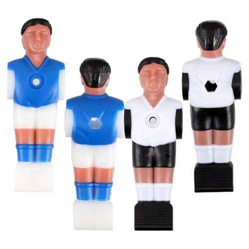 Supvox 4 Stück Zubehör Für Tischfußball Kicker-ersatzspieler Kicker Ersatzteile Fußball-actionfiguren Tischfußball- Kickermann Ersatz Tischfußballspieler Tischteil Harz von Supvox