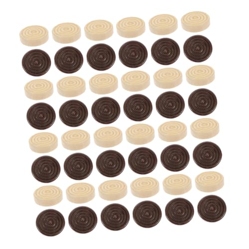 Supvox 48 Stück Teiliges Holz-spielsteine Runde Stapelbare Damespiel Ersatzchips Sichere Tragbare Brettspiel Zubehör für Camping Bildung Reisen Familie und Freizeit Supvox 48 Stück Teiliges Holz-spielsteine Runde Stapelbare Damespiel Ersatzchips Sichere Tragbare Brettspiel Zubehör für Camping Bildung Reisen Familie und Freizeit von Supvox