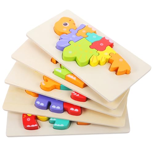 Supvox 5 Sätze Teiliges Holzpuzzle für Kleinkinder Lernspielzeug mit Glatten Kanten Farbenfrohen Tiermotiven Fördert Hand Auge Koordination und Motorische Fähigkeiten Sicher Supvox 5 Sätze Teiliges Holzpuzzle für Kleinkinder Lernspielzeug mit Glatten Kanten Farbenfrohen Tiermotiven Fördert Hand Auge Koordination und Motorische Fähigkeiten Sicher von Supvox