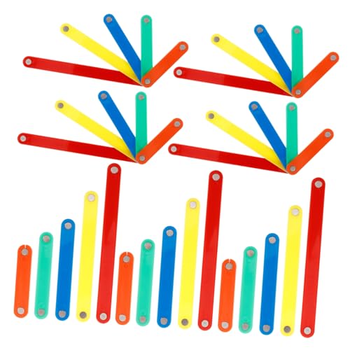 Supvox 50 Stück Teiliges Magnetisches Geometrie Stick Vielseitige Kunststoff bausteine mit Längen für Grundschule Kreatives Familieninteraktion und Geometrisches Lernen Supvox 50 Stück Teiliges Magnetisches Geometrie Stick Vielseitige Kunststoff bausteine mit Längen für Grundschule Kreatives Familieninteraktion und Geometrisches Lernen von Supvox