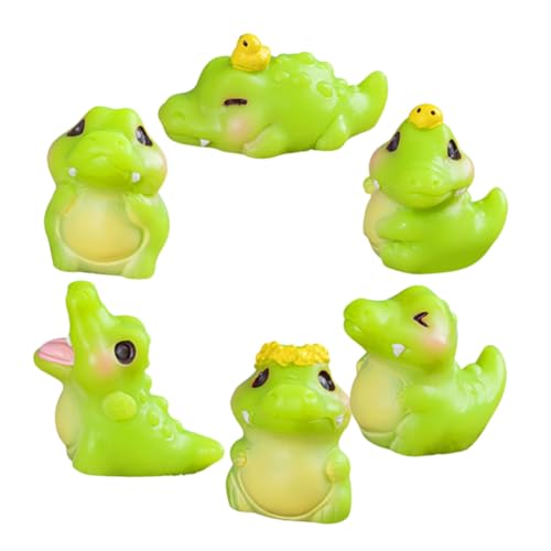 Supvox 6 Stück Kleine Krokodil Dekorationsblasen Spielzeuge Badespielzeuge Mini Spielzeuge Große Spielzeuge Figuren Spielzeuge Für Kleinkinder Mini Dinosaurier Große Mini Figuren von Supvox