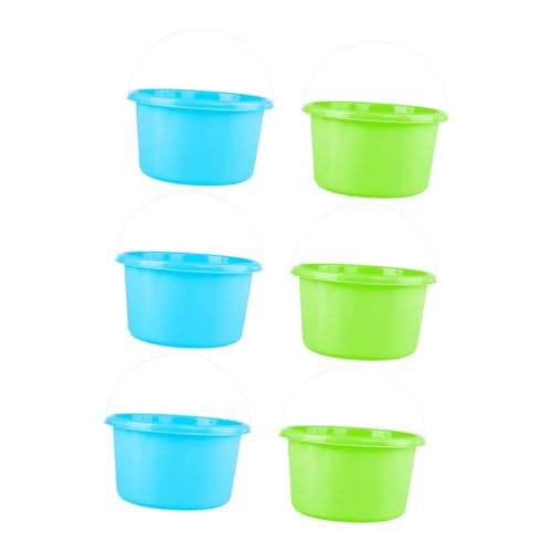 Supvox 6 Stück Teiliges Mini Sandspielzeug Bunter Kreativer Strand Eimer Robustes Material Fördert Hand Auge koordination für Spielplatz und Gartenaktivitäten Zufällige Zufällige Farbe Supvox 6 Stück Teiliges Mini Sandspielzeug Bunter Kreativer Strand Eimer Robustes Material Fördert Hand Auge koordination für Spielplatz und Gartenaktivitäten Zufällige Zufällige Farbe von Supvox