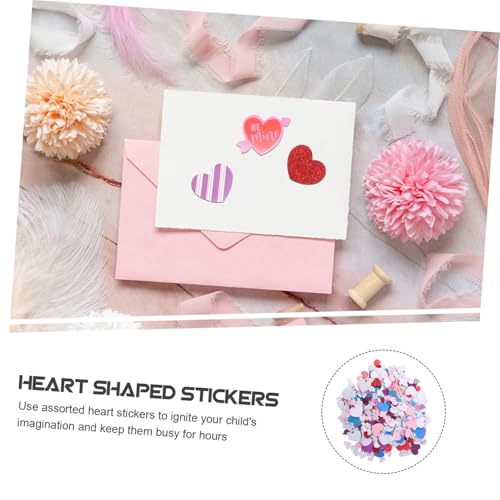 Supvox 610 Stück Teiliges Selbstklebende Schaumstoff Herzaufkleber DIY Bastelsticker für Valentinstag Hochzeit Scrapbooking Partydekoration Vielseitig Einsetzbar Einfach Anzubringen Supvox 610 Stück Teiliges Selbstklebende Schaumstoff Herzaufkleber DIY Bastelsticker für Valentinstag Hochzeit Scrapbooking Partydekoration Vielseitig Einsetzbar Einfach Anzubringen von Supvox