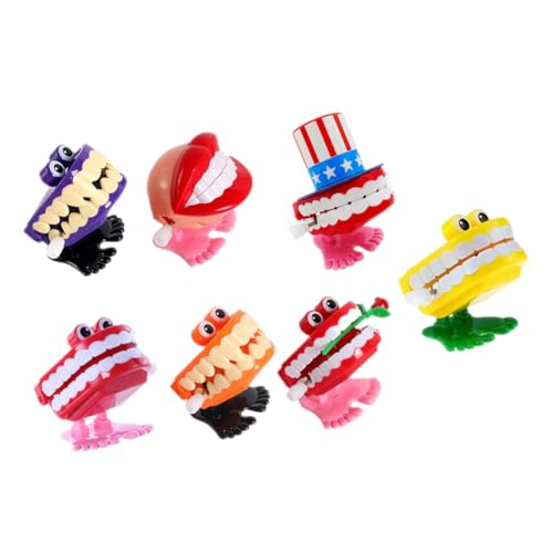 Supvox 7 Stück Teiliges Aufziehspielzeug Springende Zähne Niedliche Zahnfiguren Mechanisch Einfache Bedienung für Kindergeburtstag Ferienspielzeug Supvox 7 Stück Teiliges Aufziehspielzeug Springende Zähne Niedliche Zahnfiguren Mechanisch Einfache Bedienung für Kindergeburtstag Ferienspielzeug von Supvox