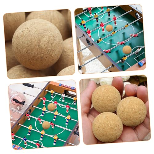 Supvox 7 Stück Teiliges Mini Tischkicker Bälle Kompakte Ersatzkugeln aus Kork für Tischfußball Vielseitig Kompatibel mit Foosball Tischen Leicht und Schnell zu Installieren für Supvox 7 Stück Teiliges Mini Tischkicker Bälle Kompakte Ersatzkugeln aus Kork für Tischfußball Vielseitig Kompatibel mit Foosball Tischen Leicht und Schnell zu Installieren für von Supvox