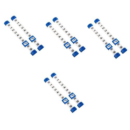 Supvox 8 STK Tischfußballtorschütze praktische Punktemarkierungen tragbare Score-Marker Tabellenführer Requisiten für Tischfußballspiele Torhüter Tischfußball-Scorekeeper Plastik von Supvox