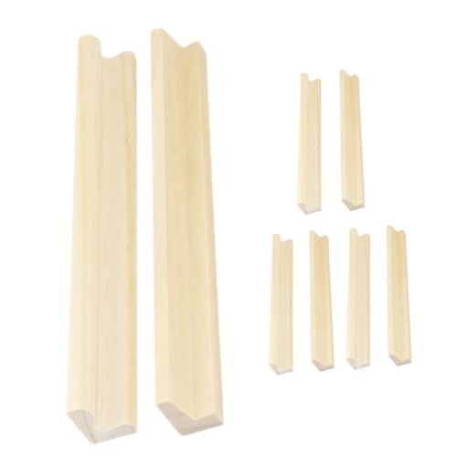 Supvox 8 Stück Holz Domino Halter Stabile Natürliche Holz Display Basis Vielseitig Einsetzbar DIY Ständer für Domino Zubehör Elegantes Design für Tischdekoration Supvox 8 Stück Holz Domino Halter Stabile Natürliche Holz Display Basis Vielseitig Einsetzbar DIY Ständer für Domino Zubehör Elegantes Design für Tischdekoration von Supvox