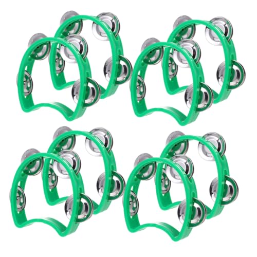 Supvox 8 Stück Teiliges Grün Leichtes Kunststoff-Musikinstrument Fachen Schellen Ergonomisch für Kleinkinder Fördert Motorik und Gruppenaktivitäten für Zuhause Schule Partys Supvox 8 Stück Teiliges Grün Leichtes Kunststoff-Musikinstrument Fachen Schellen Ergonomisch für Kleinkinder Fördert Motorik und Gruppenaktivitäten für Zuhause Schule Partys von Supvox